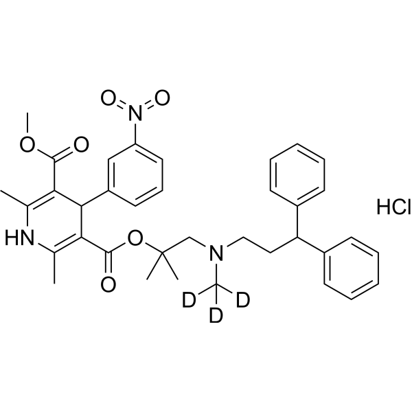 Lercanidipine-d3 hydrochloride (lercanidipine-d3) 1189954-18-4